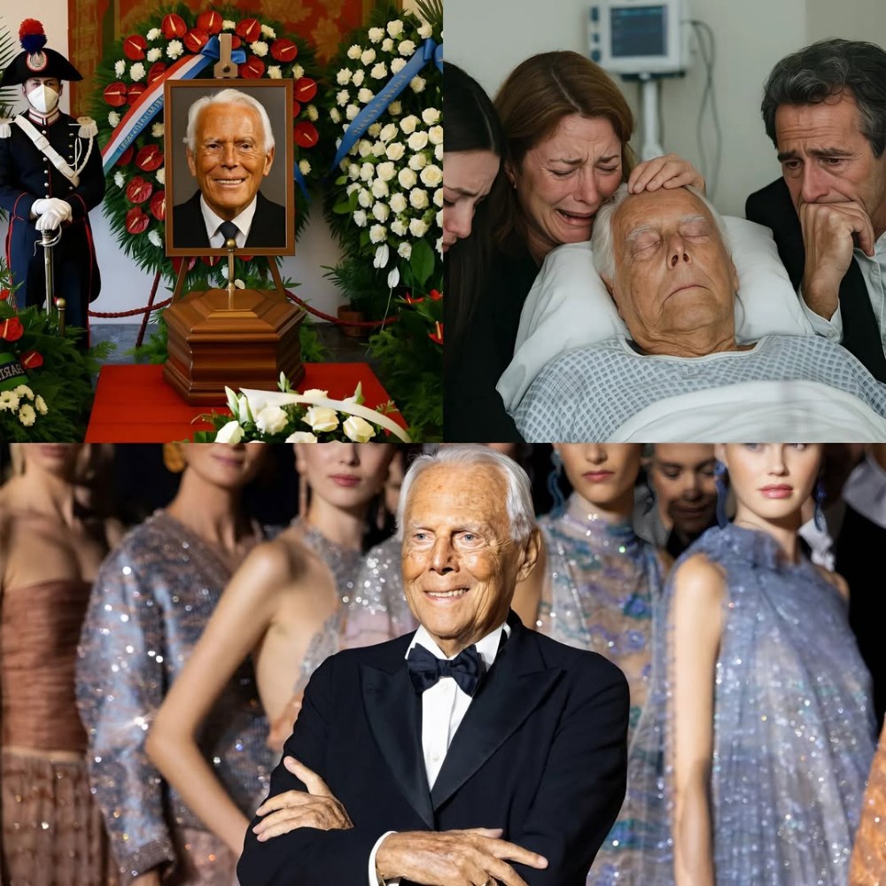SAD NEWS: Just 30 minutes ago, Giorgio Armani, 91, the legendary fashion icon, has tragically passed after battling serious health issues — leaving the fashion world in mourning…